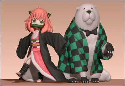 One of the characters has red eyes in: