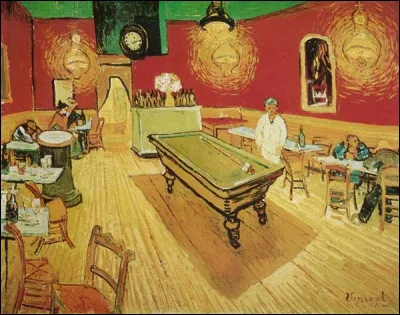 Which of these painters painted Le Cafe de nuit?