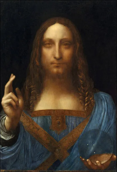 ... painted Salvator Mundi .