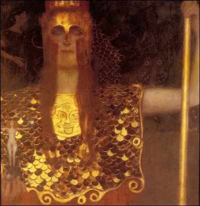 Who is the artist behind the painting Pallas Athena?