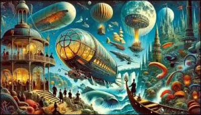 Is one of Jules Verne's novels called Around the World in 90 Days?