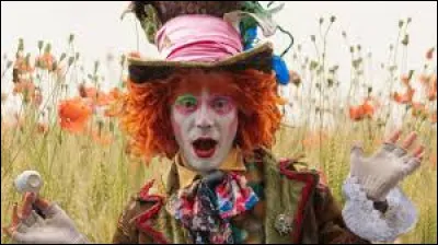 What's the name of this character wearing a hat from the world of Alice in Wonderland?