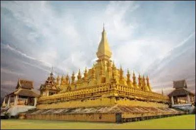 In which city of Laos will you have the chance to see the magnificent Pha That Luang?