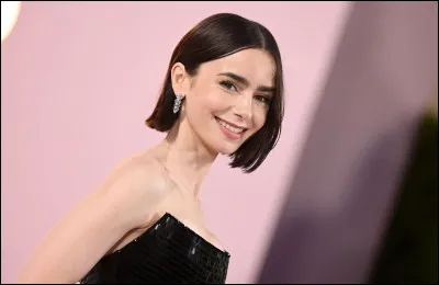 Actress Lily Collins is the heroine of the series Emily in Paris .
