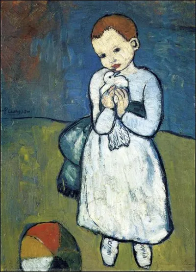 Who painted Child with Dove?