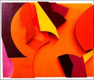 Who painted Abstract Composition?