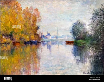 Who painted Autumn on the Seine - Argenteuil?