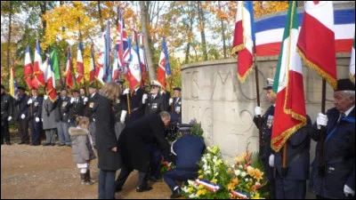 November 11, 1918 is the date...