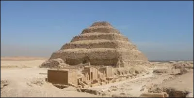 Imhotep is the architect of the Saqqarah step pyramid in Egypt.
