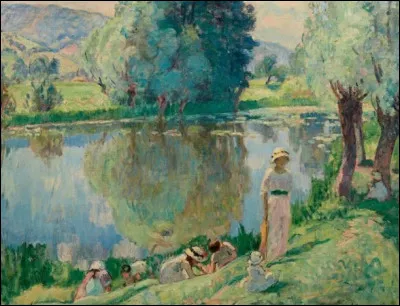 Who painted Matinee de printemps aux Andelys?