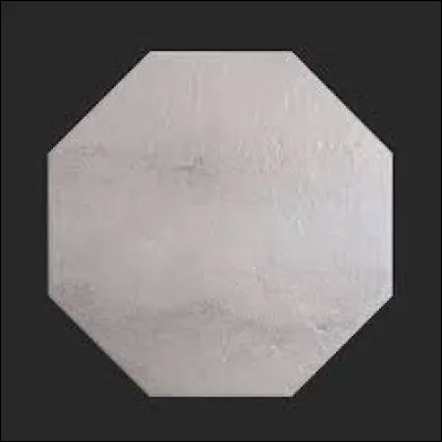 This geometric shape represents a hexagon.