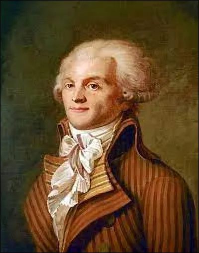 What is Robespierre's first name?