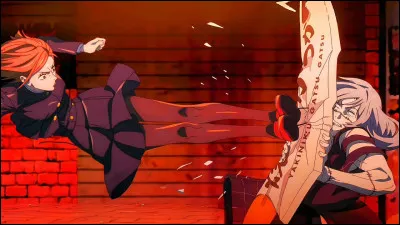 The hero is part of a group of 3 in... (without Nezuko or Jumpei)