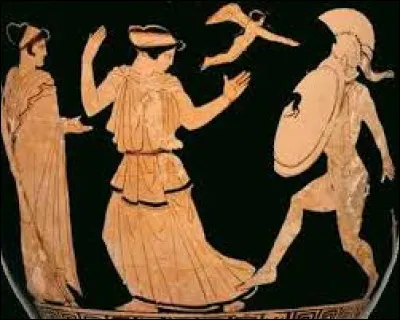 In Greek mythology, Helene is the daughter of Zeus and Aphrodite.