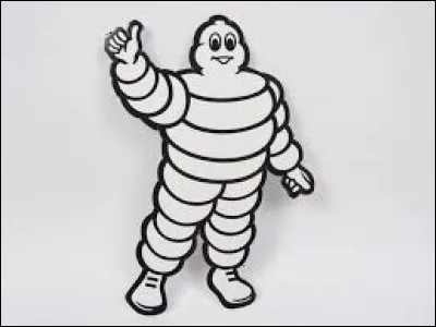 This man made of tires is called the Michelin Man.