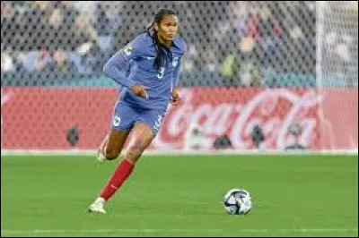 Footballer Wendie Renard plays for Olympique Lyonnais.