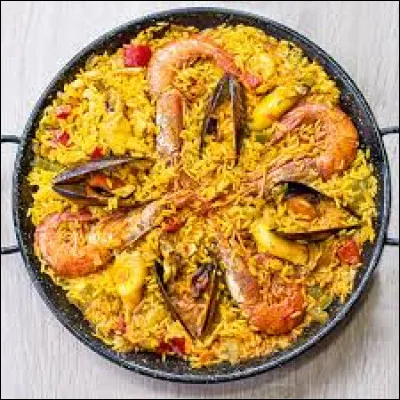 From which country is paella a speciality?