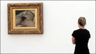 What is the first name of the painter who created this painting entitled The Origin of the World?