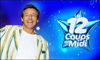 Jean-Luc Reichmann presents Les 12 Coups de midi on France 2.