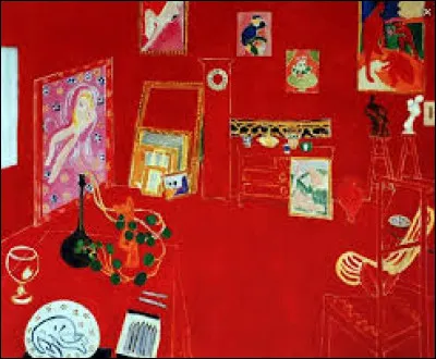 To which famous French painter do we owe this painting entitled L'Atelier rouge?