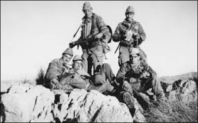 What year did the Algerian war end?