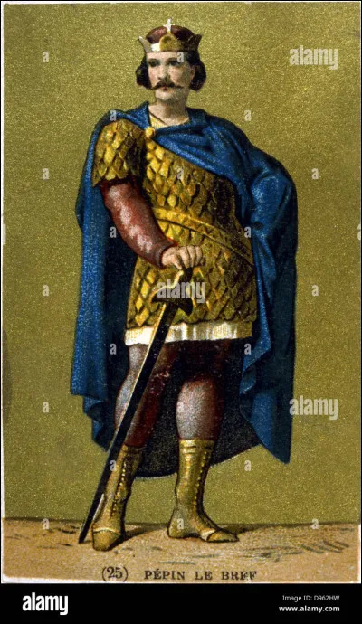 Who was Charlemagne's father?
