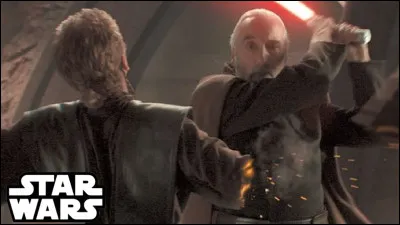 During the battle in the hangar, who gets his right arm cut off?