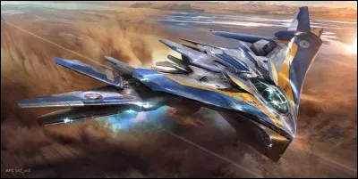 What is the name of Peter Quill's ship in Guardians of the Galaxy?