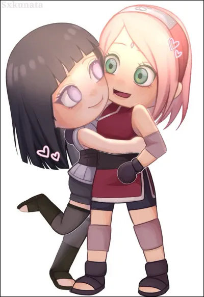 Who has a woman who's been in love with him since the beginning of Naruto?