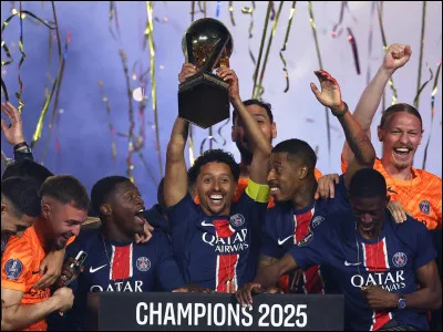 When did PSG win the Champions League?