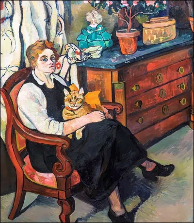 Which painter created the Portrait of Madame Lily Walton in 1922?