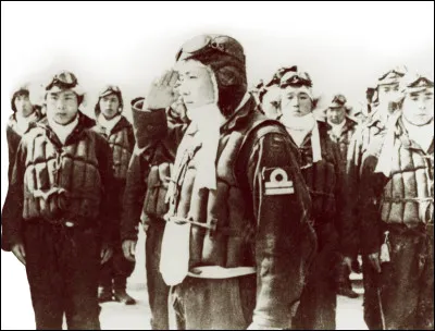 When kamikazes appeared for the 1st time