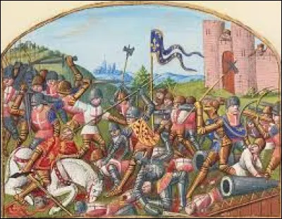 JULY 17, 1453 - The Battle of Castillon puts an end to the Hundred Years' War: which country was opposed to France during this long conflict?