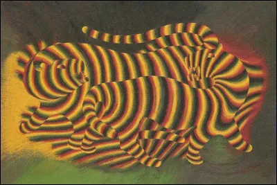 Who painted Tigres in 1938?