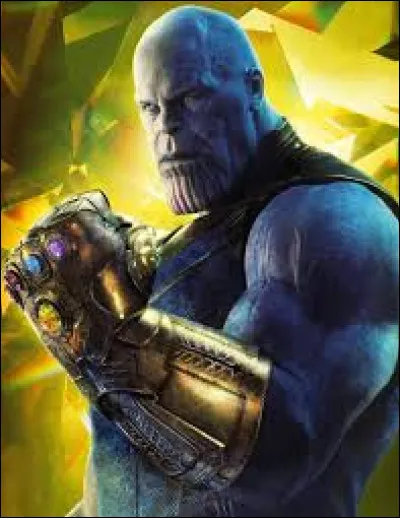 In which film do we first see Thanos?