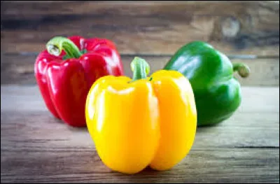 Yellow, red and green peppers are three different species.