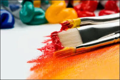 The primary colors in painting are red, green and blue.