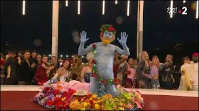 Singer Philippe Katerine exposed himself naked at the opening ceremony of the Paris 2024 Summer Olympics.