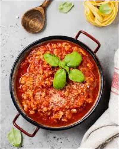 Bolognese sauce originated in Bologna, Italy.
