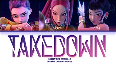 Now it's Takedown !
"So sweet, so easy on the eyes, but hideous on the inside
Whole life spreading lies, but you can't hide, baby, nice try...