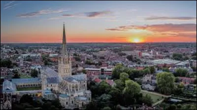 What is this city of 170,000 inhabitants, capital of the Earldom of Norfolk in East-Anglia?