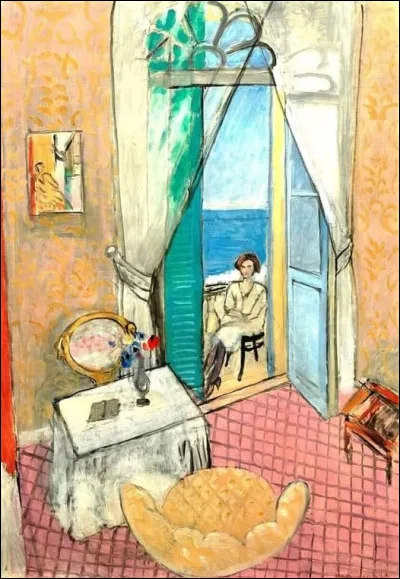 If I tell you that the 1920 painting is entitled Interieur a Nice, you'll reply ...