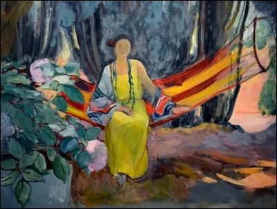 Who produced this oil on canvas in 1923?