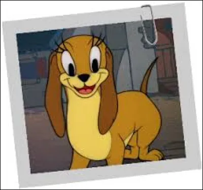 What's the name of this dachshund that appeared in the Mickey Mouse universe in 1942?