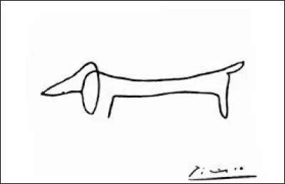 What was the name of Picasso's dachshund?