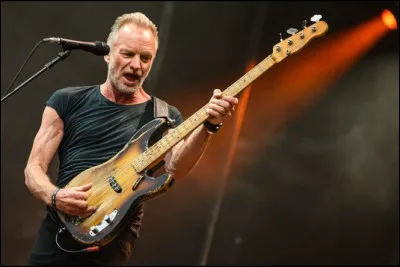 Which band did Sting play in?