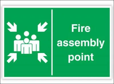 In the event of a major fire at Analox, once a roll-call has been completed in our car park, where is the alternative Fire assembly point?