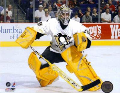 Who is the Pittsburgh Penguins goalie from Quebec?