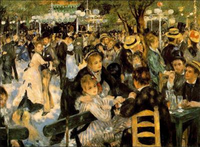 Which Impressionist painter painted 'Bal du Moulin de la Galette'?