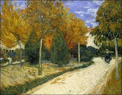 Which painter painted 'Jardin a l'automne'?